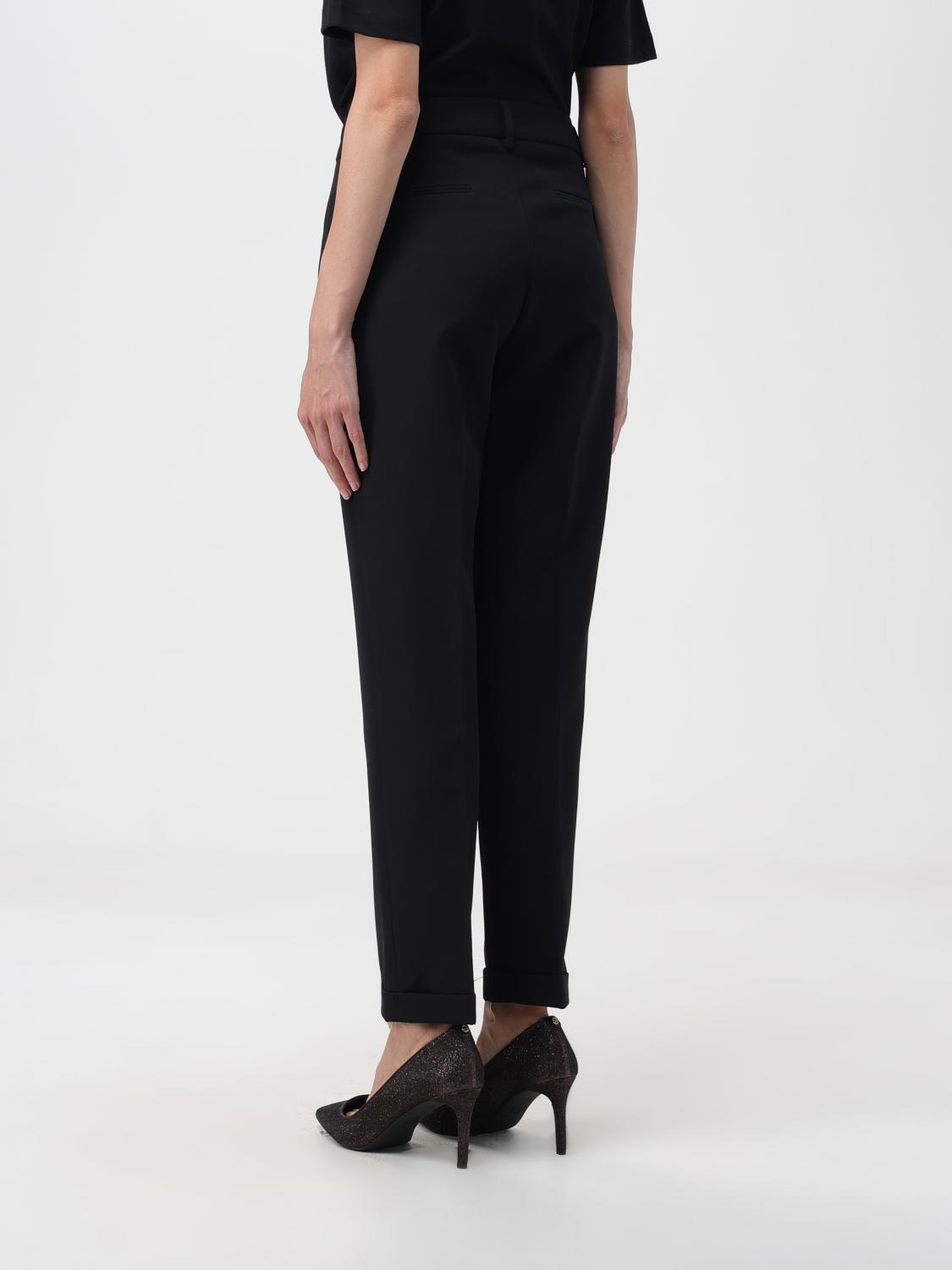 パンツ LIU JO Woman Pants Black WXX043T7896 22222 Liu Jo Outlet: Pants woman - Black | Liu Jo pants