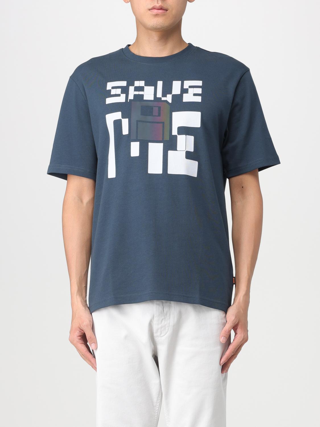 BOSS T-SHIRT: T-shirt men Boss, Lead - Img 1