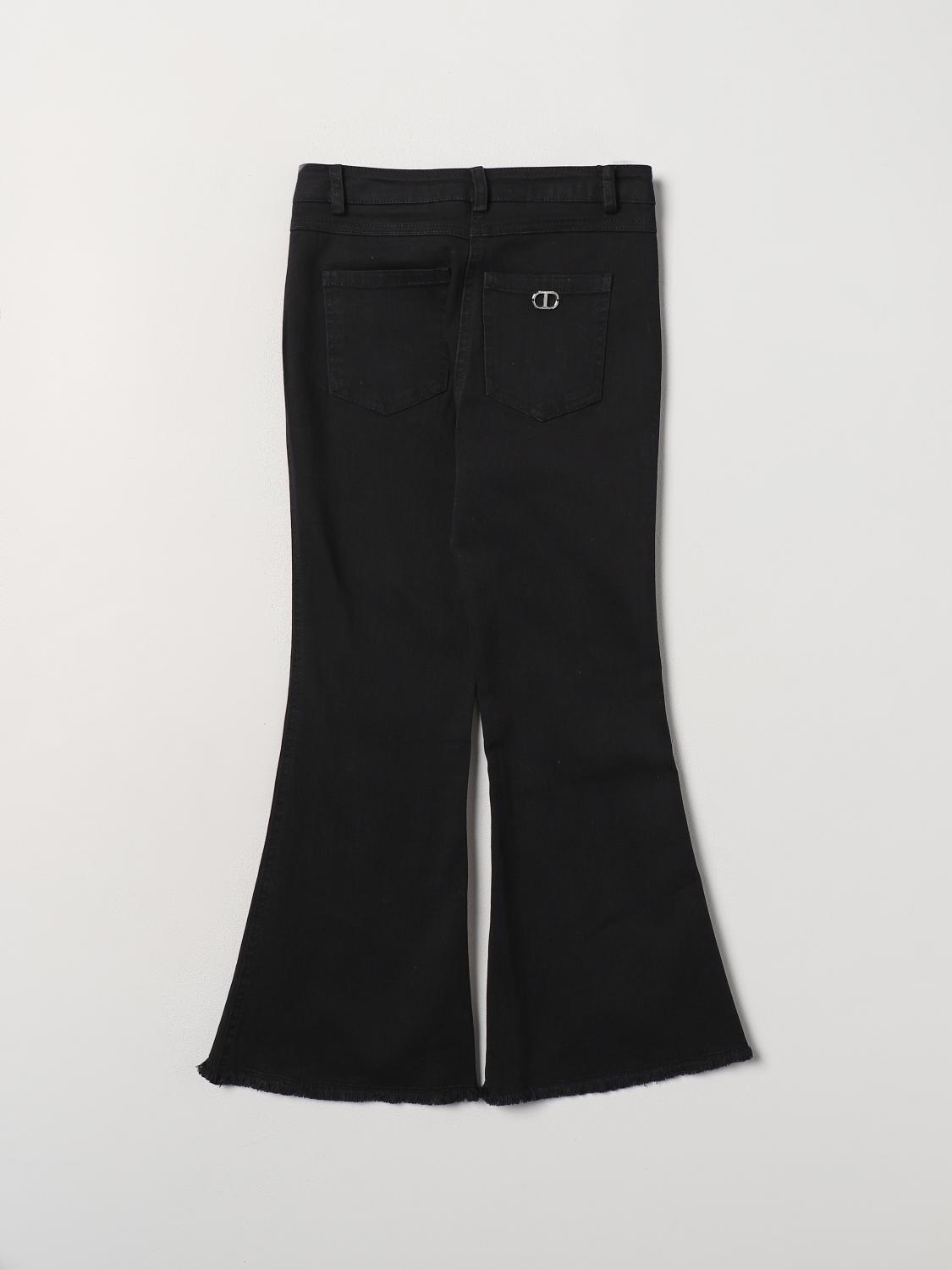 TWINSET PANTALONES: Pantalón niños Twinset, Negro - Img 2