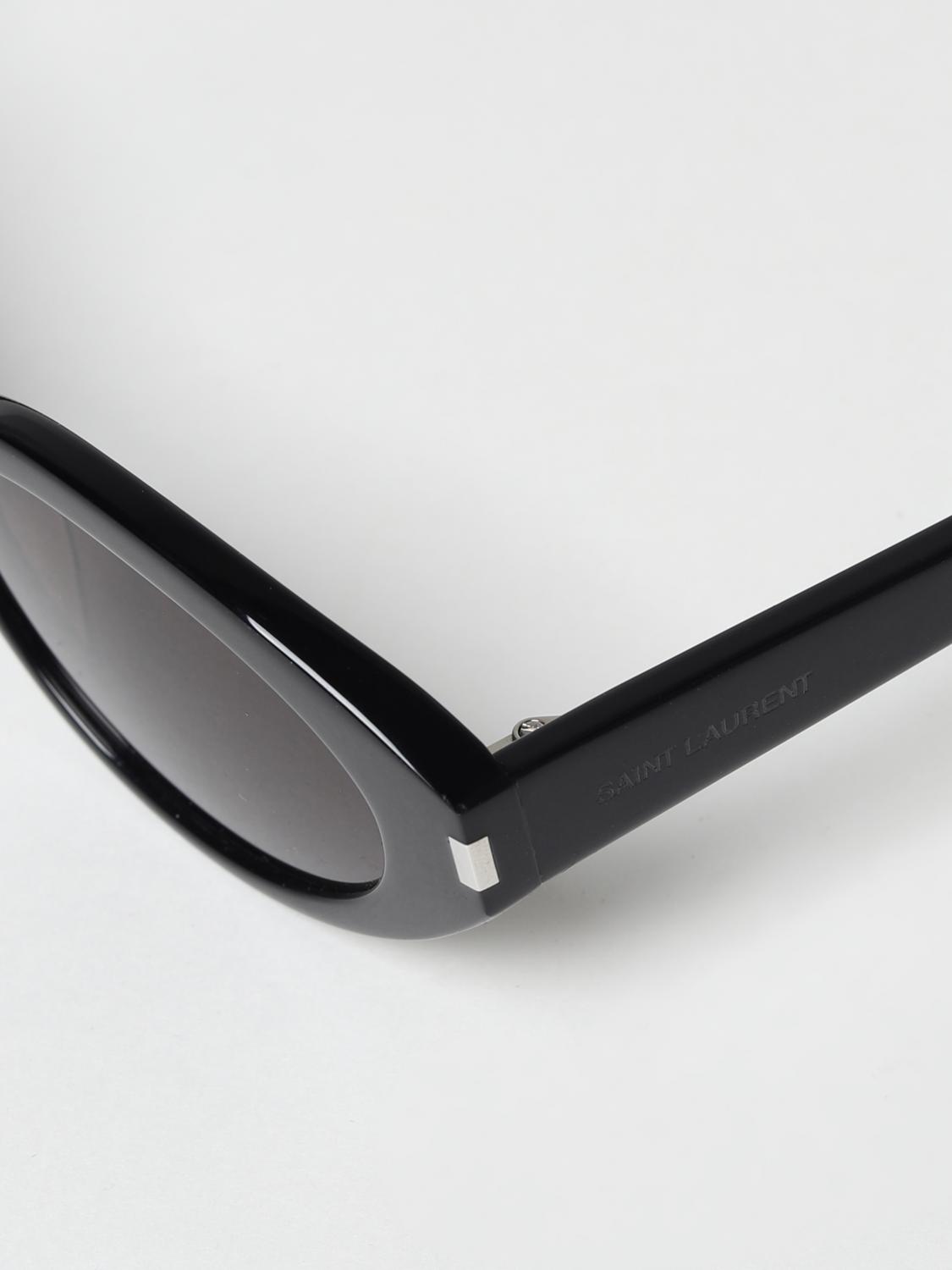 SAINT LAURENT OCCHIALI DA SOLE: Occhiali da sole SL 567 Saint Laurent in acetato, Nero - Img 4