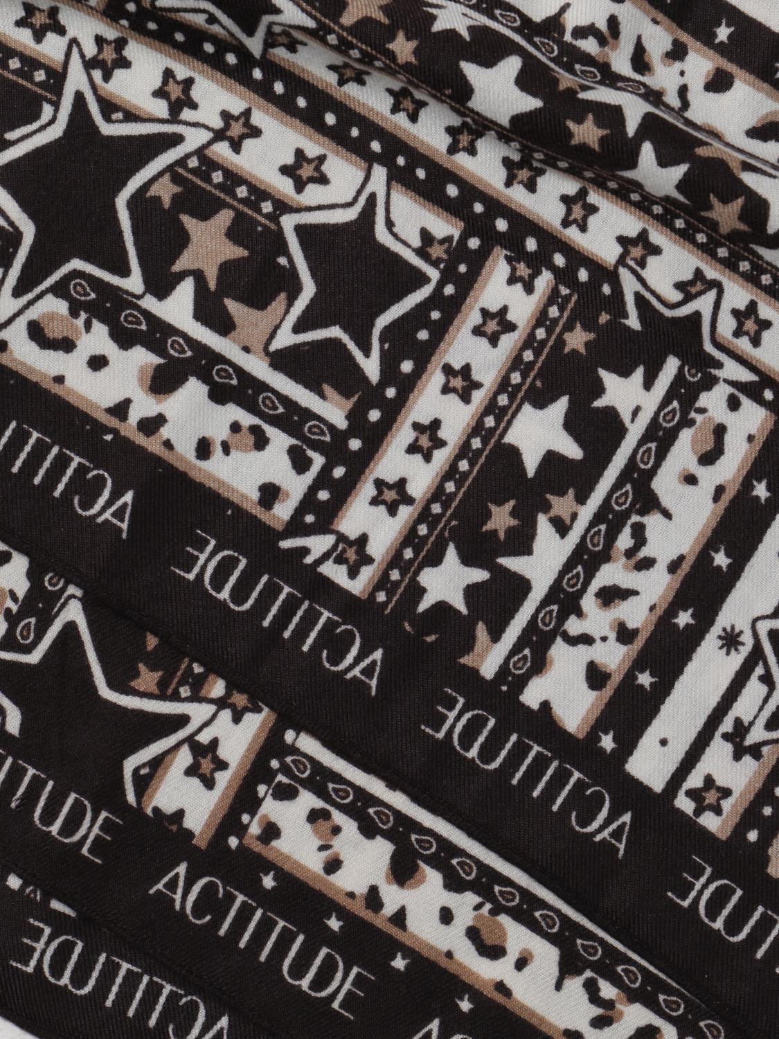 TWINSET ACTITUDE SCHULTERTUCH: Schal damen Twinset - Actitude, Weiß - Img 3