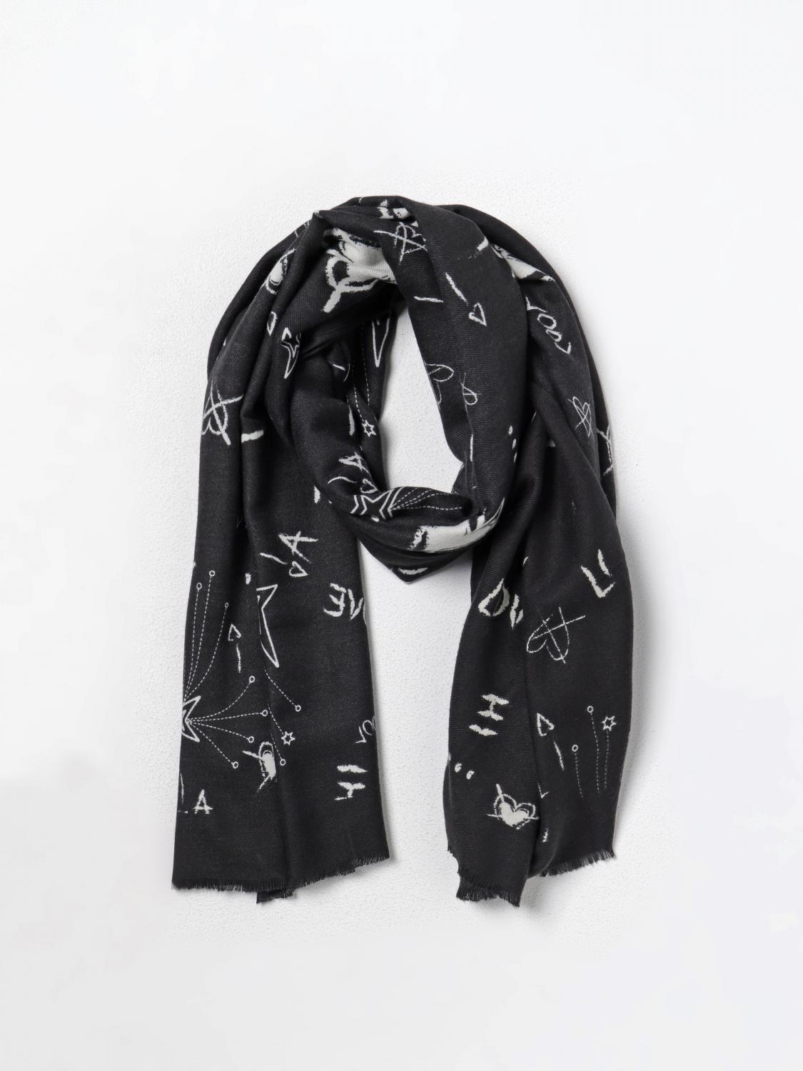 TWINSET ACTITUDE CHAL: Bufanda mujer Twinset - Actitude, Negro - Img 2