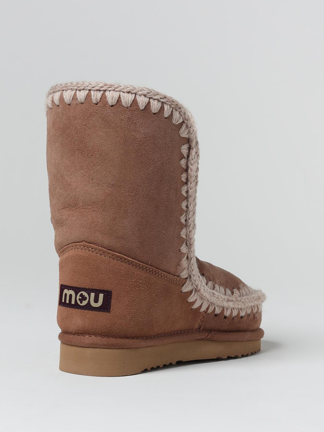 MOU BOTINES PLANOS: Botines planos mujer Mou, Rosa - Img 3