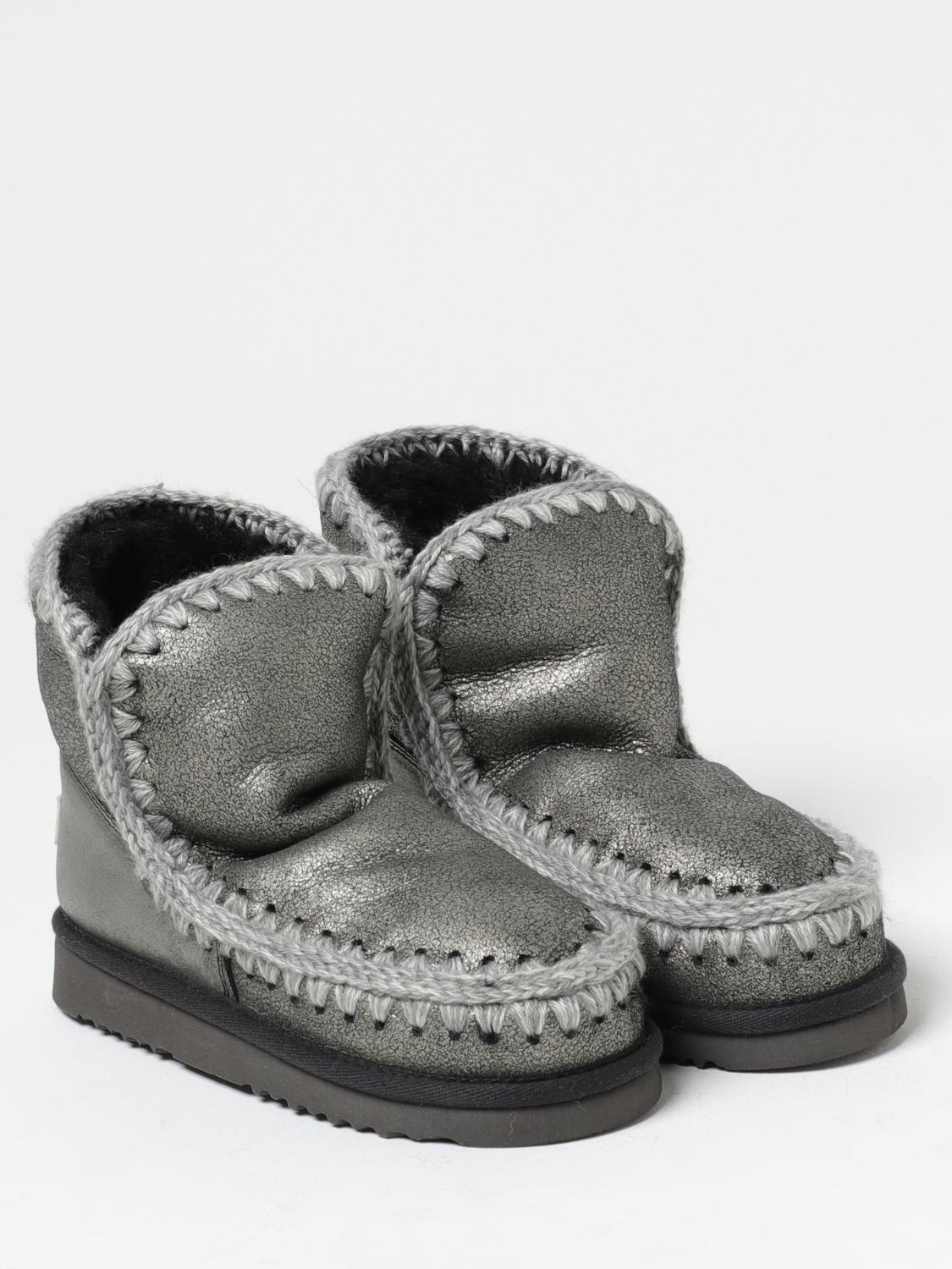 MOU BOTINES PLANOS: Botines planos mujer Mou, Negro 1 - Img 2