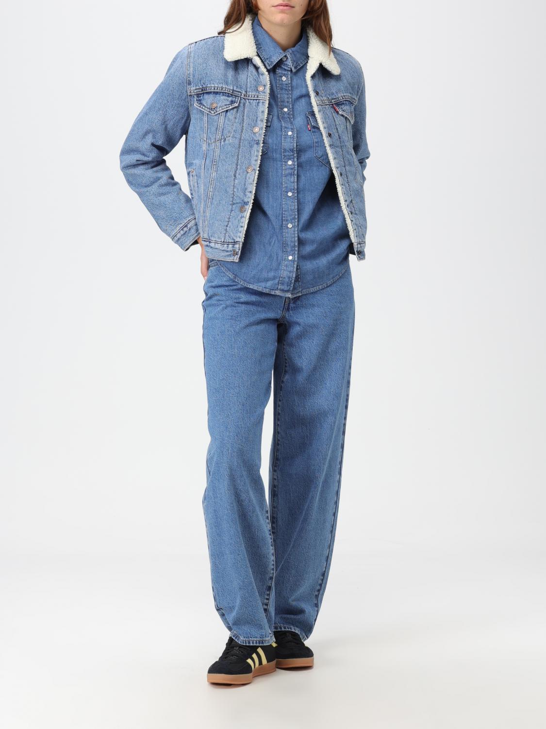 ジャケット LEVI'S Woman Jacket Denim 16786 0017 Iconic Western Shirt - Levi's Jeans, Jackets & Clothing