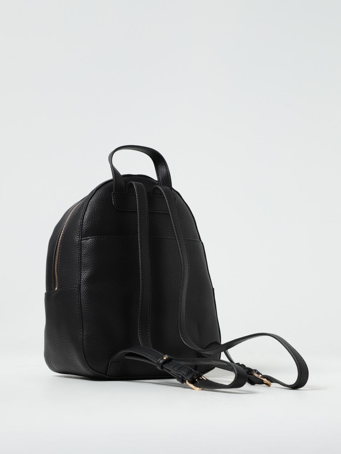 LIU JO ZAINO: Zaino Liu Jo in pelle sintetica a grana con logo in metallo, Nero - Img 2