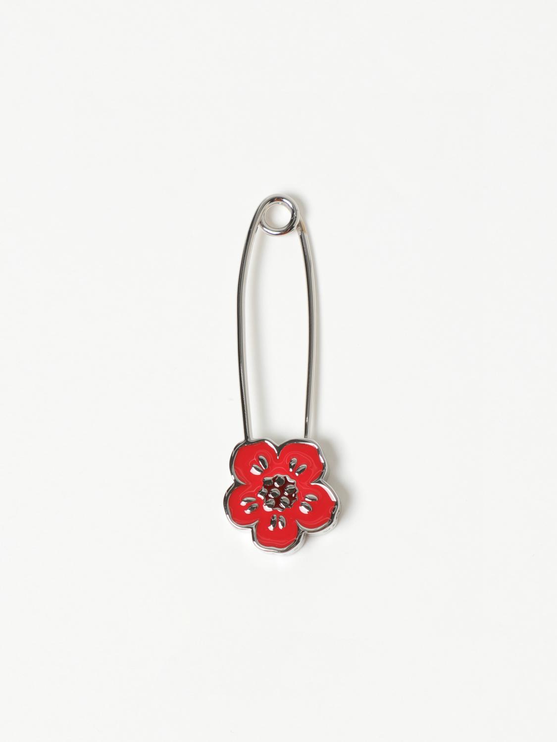 KENZO ピンバッジ ブローチ Boke Flower Brooch in Red – SVRN