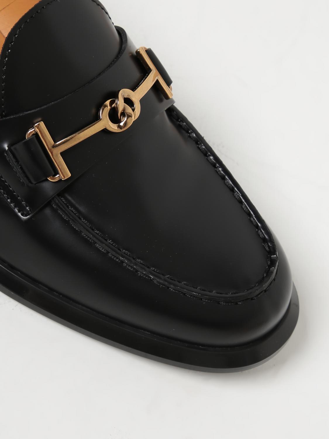 TOD'S: moccasins in calfskin - Black | Tod's loafer XXW66K0HO60RXN