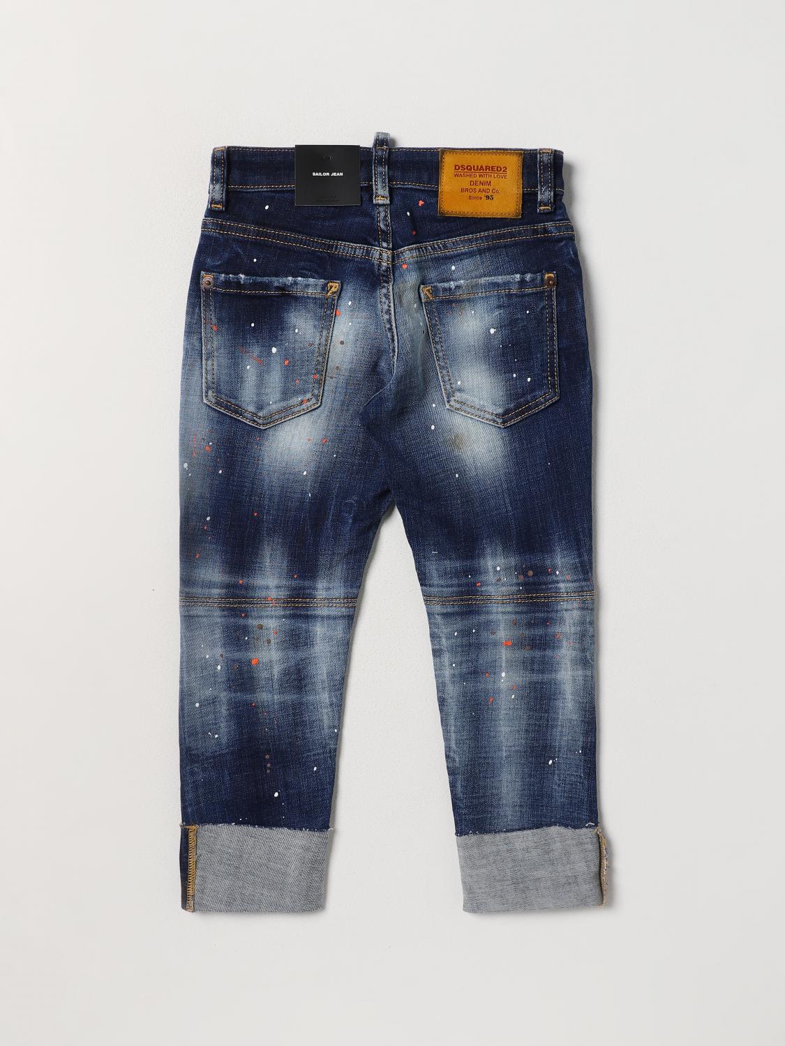 DSQUARED2 JEANS: Hose kinder Dsquared2 Junior, Denim - Img 2
