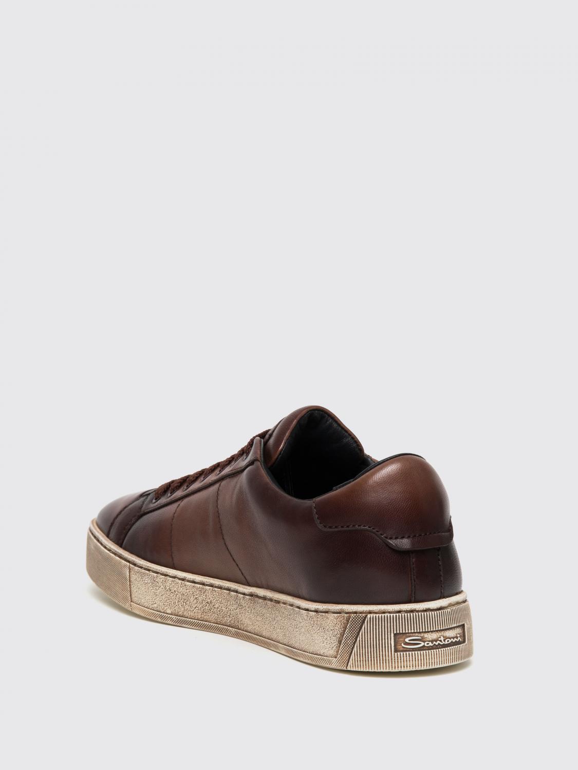 Mens Santoni Santoni Gloria Sneakers BASKETS SANTONI GLORIA 21932