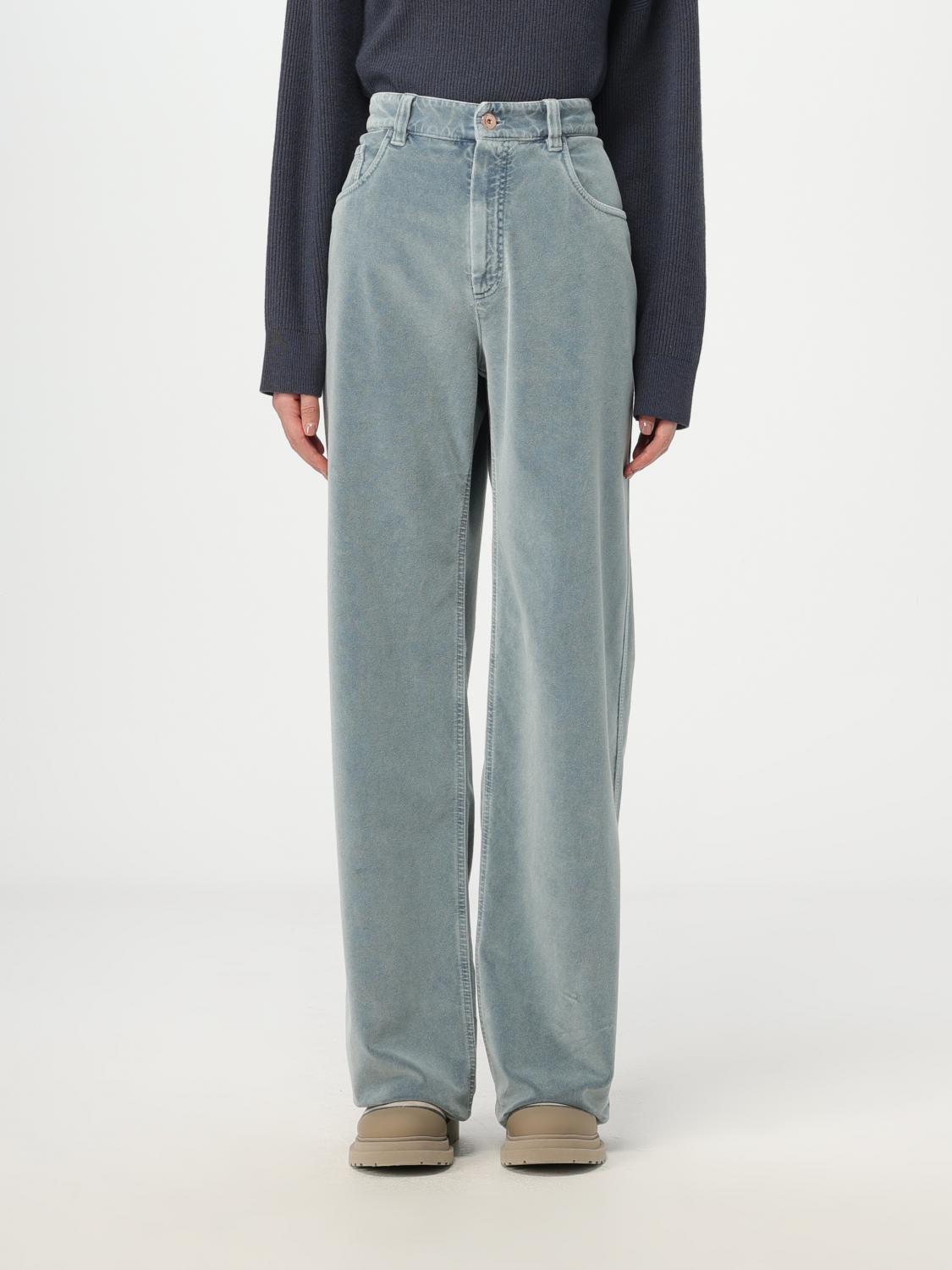 デニム・ジーパン BRUNELLO CUCINELLI Woman Jeans Blue MP095P5847 C9044 Brunello Cucinelli Jeans Blue Womens Brunello Cucinelli