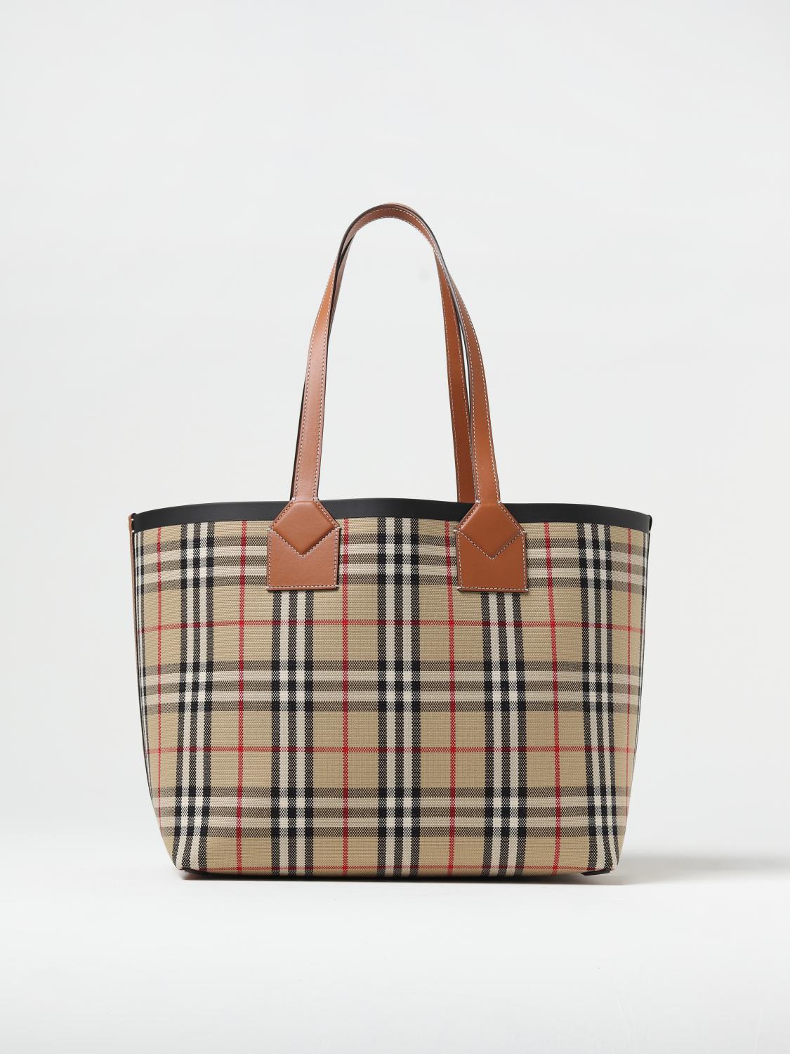 ファッション通販 ファッション BURBERRY ブラウン トートバッグ