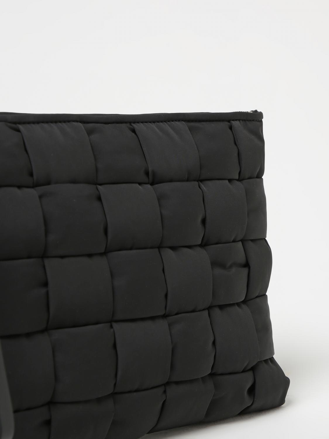 BOTTEGA VENETA AKTENTASCHE: Tasche herren Bottega Veneta, Schwarz - Img 3