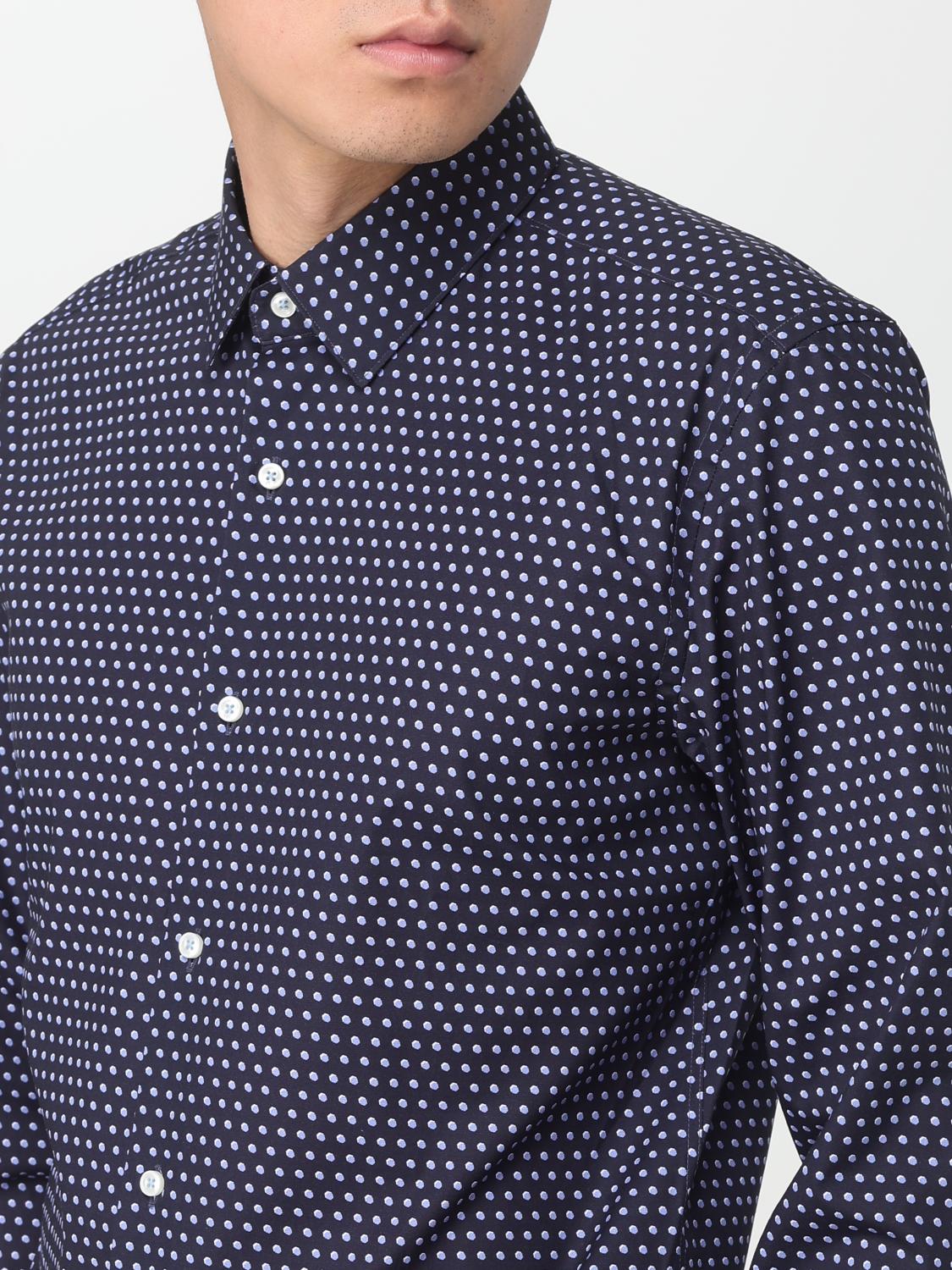 BOSS CAMICIA: Camicia Boss in cotone, Blue - Img 3