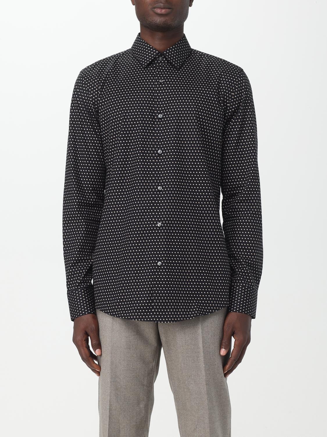 BOSS CAMICIA: Camicia Boss in cotone, Beige - Img 1