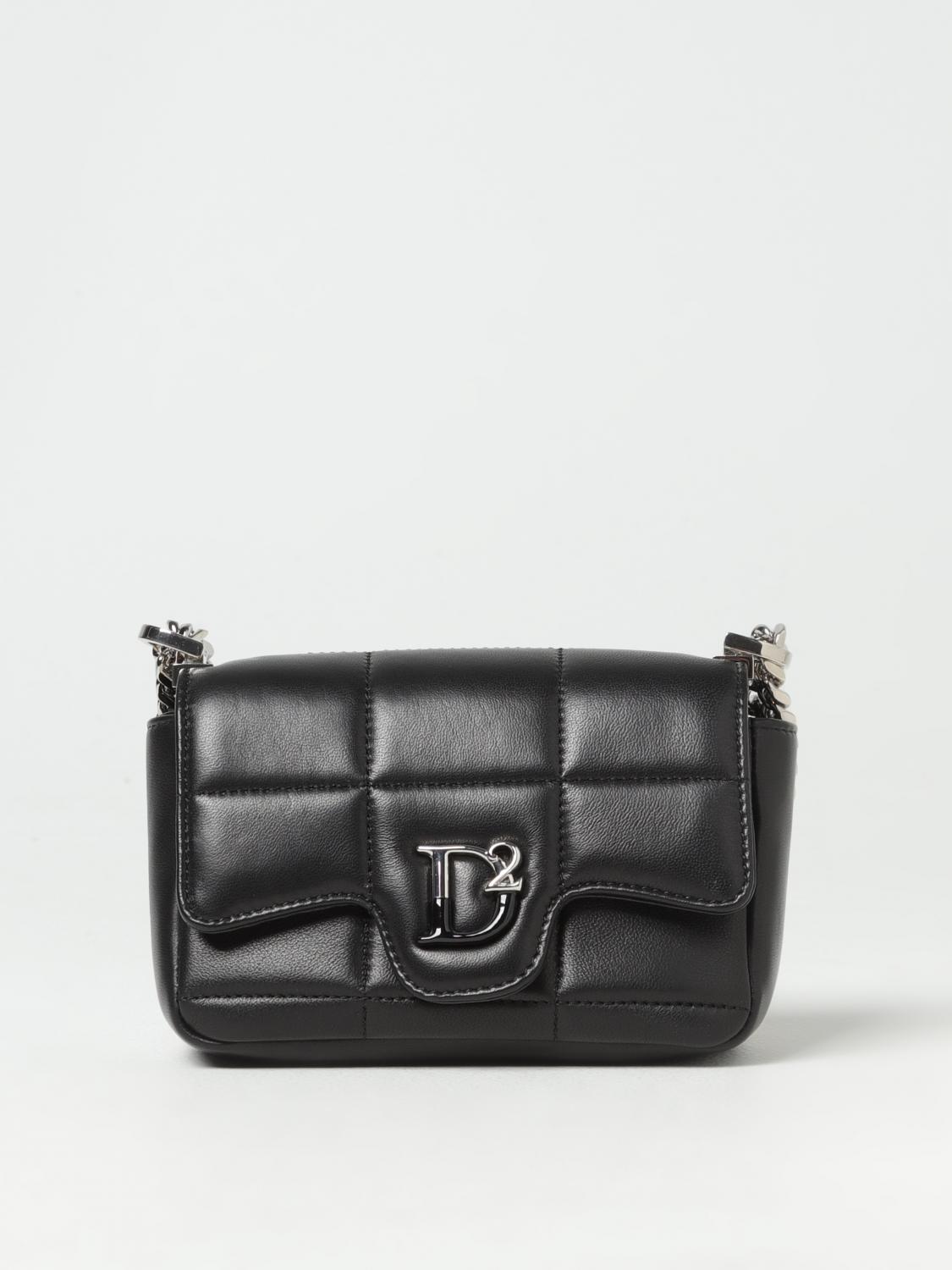 Dsquared2 bag in quilted leather - Black | SDW006118906790 