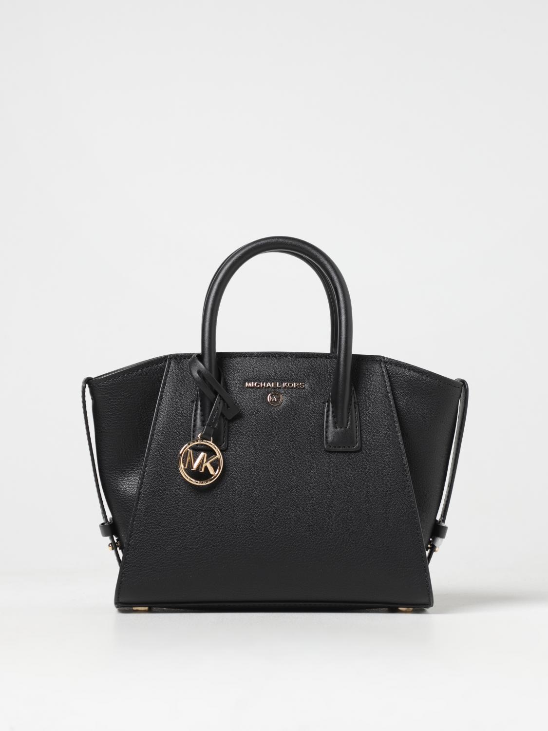 Michael Kors Avril bag in grained leather with shoulder strap