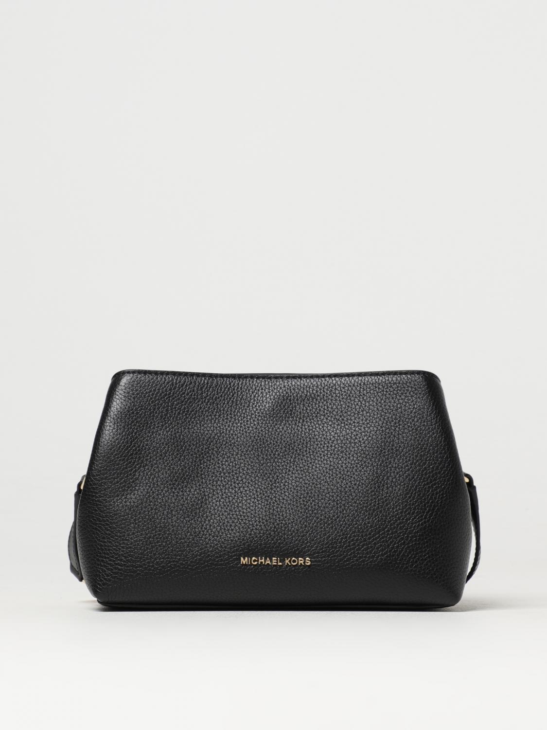 MICHAEL KORS BORSA A MANO: Borsa Kensington Michael Kors in pelle a grana, Nero - Img 1