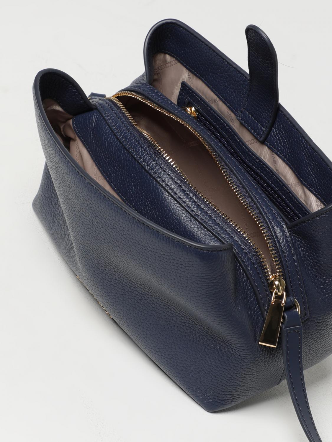 MICHAEL KORS BORSA A MANO: Borsa Kensington Michael Kors in pelle a grana, Blue - Img 3