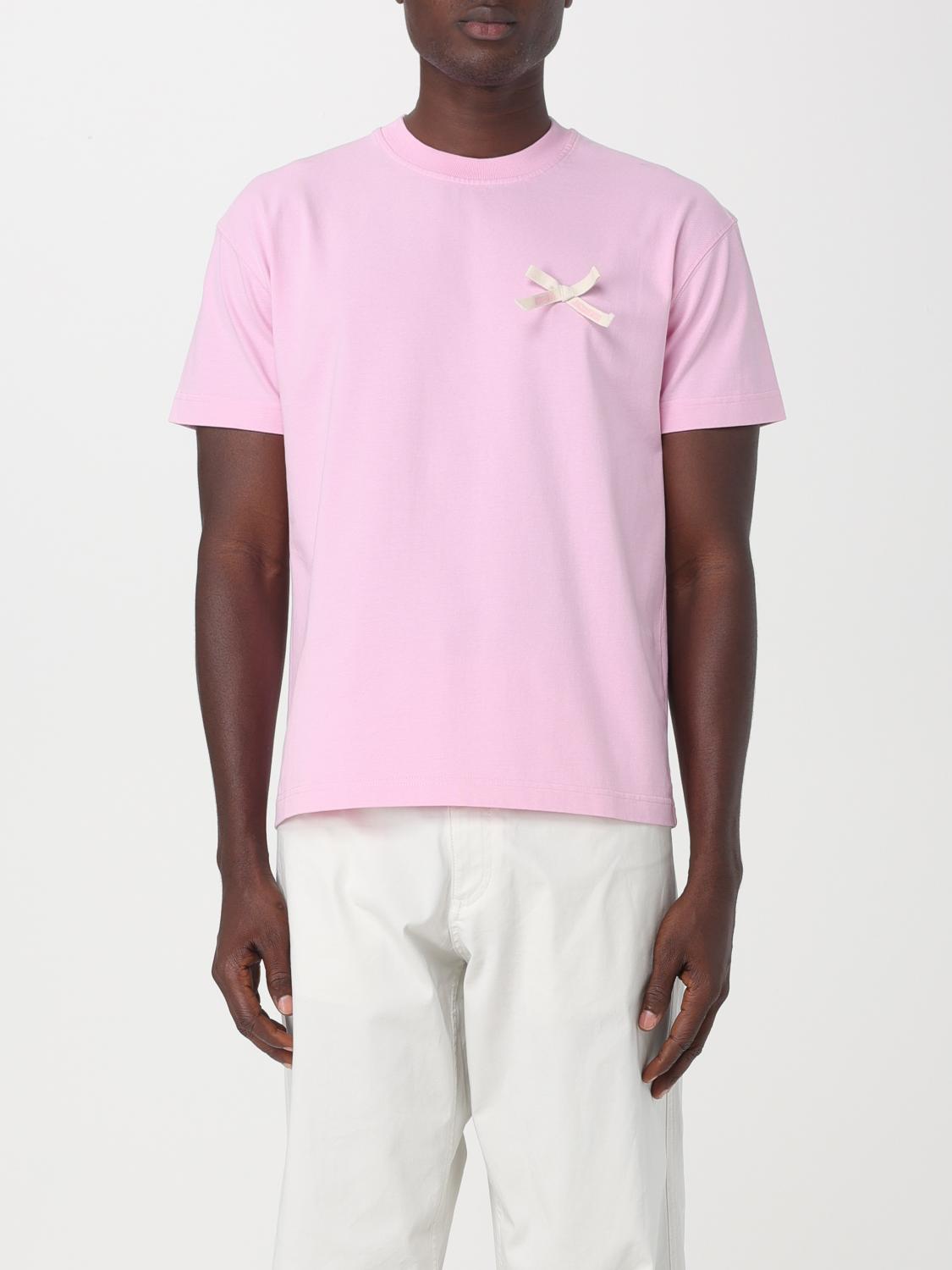 JACQUEMUS: T-shirt men Pink Jacquemus t-shirt 236JS1962003