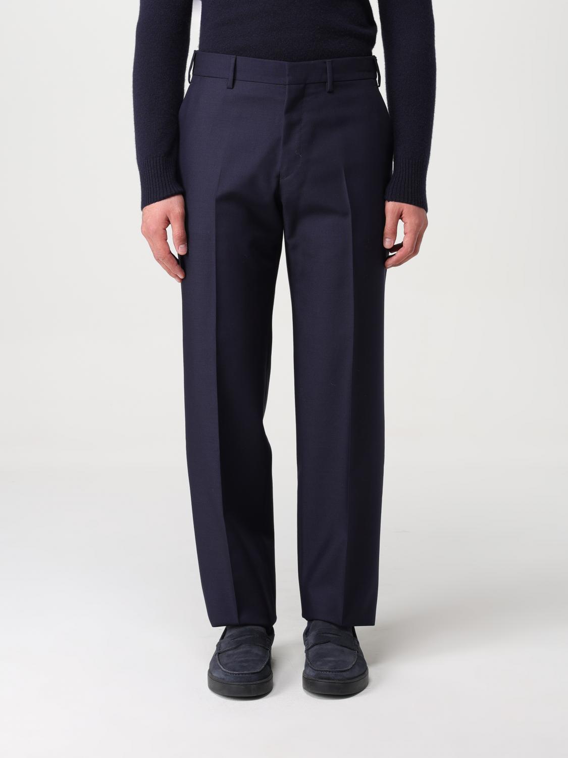 LARDINI PANTS: Pants men Lardini, Blue - Img 1