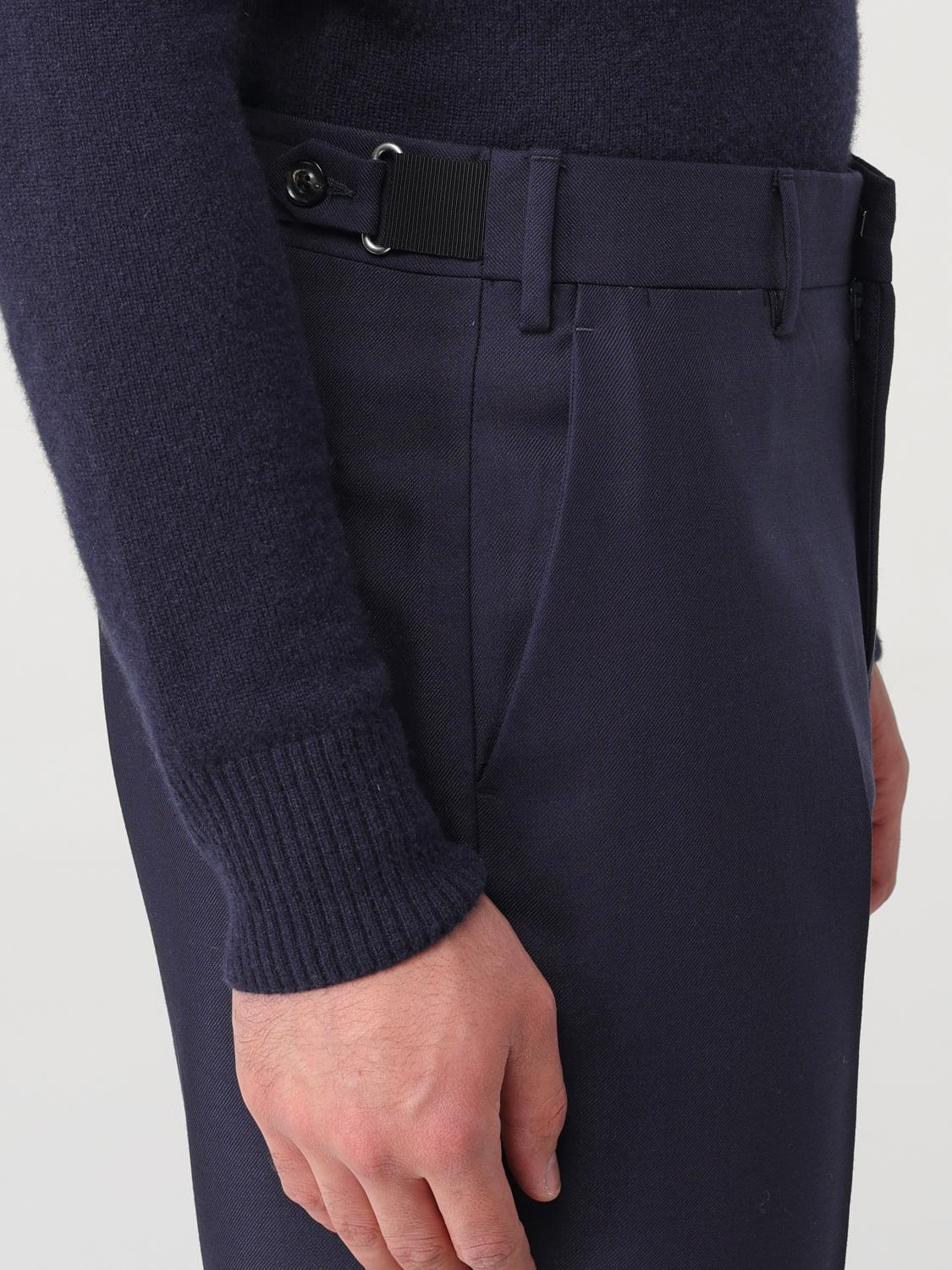 LARDINI PANTS: Pants men Lardini, Blue - Img 3