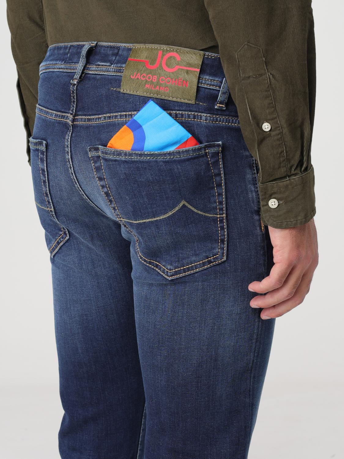 JACOB COHEN JEANS: Pants men Jacob Cohen, Blue - Img 3