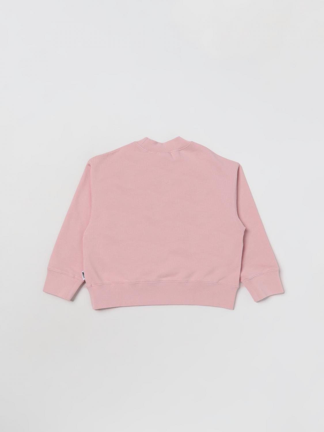 Palm Angels Baby Girls Sweater In Yellow