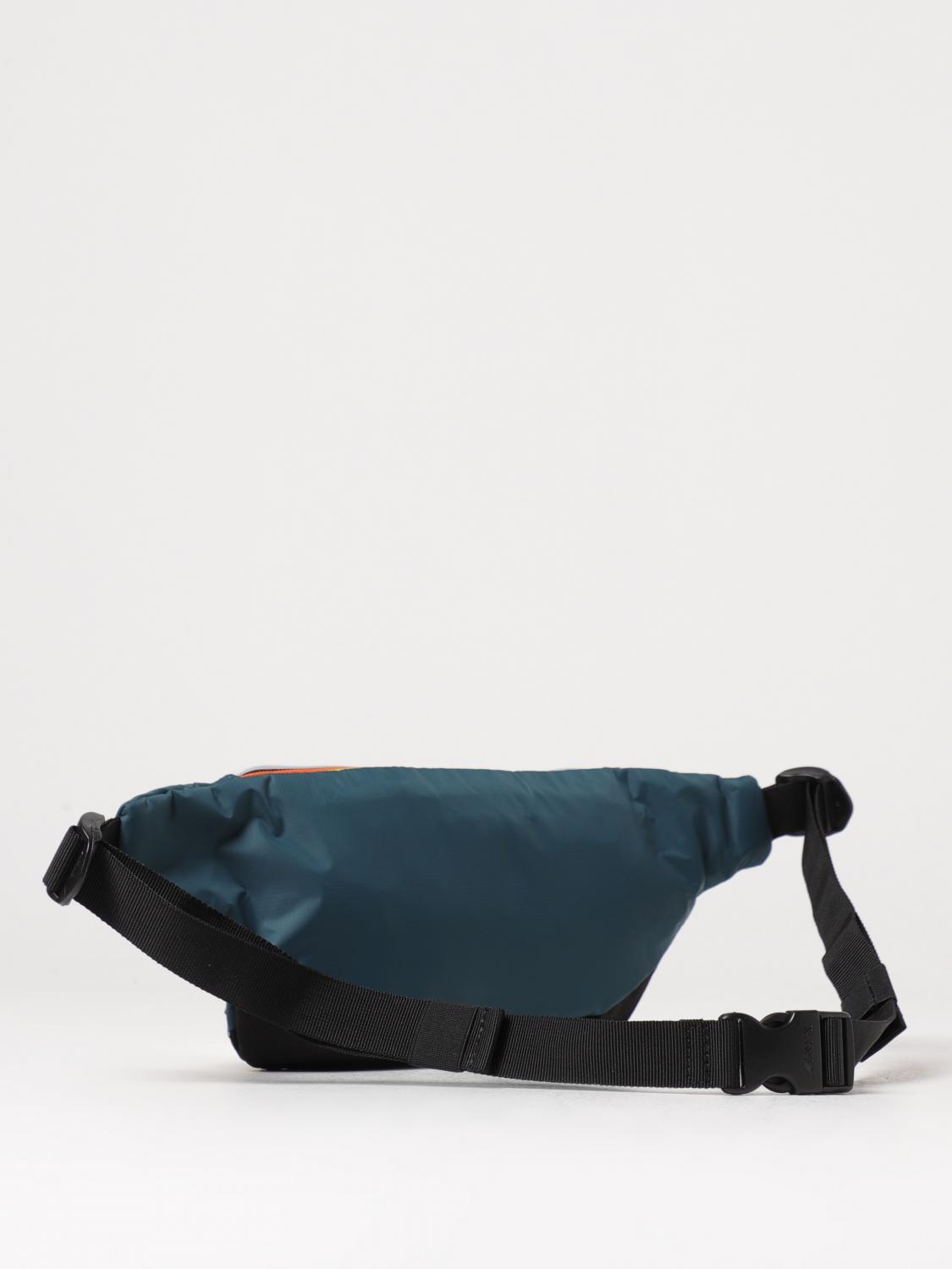 K-WAY BELT BAG: Bags men K-way, Petroleum Blue - Img 2