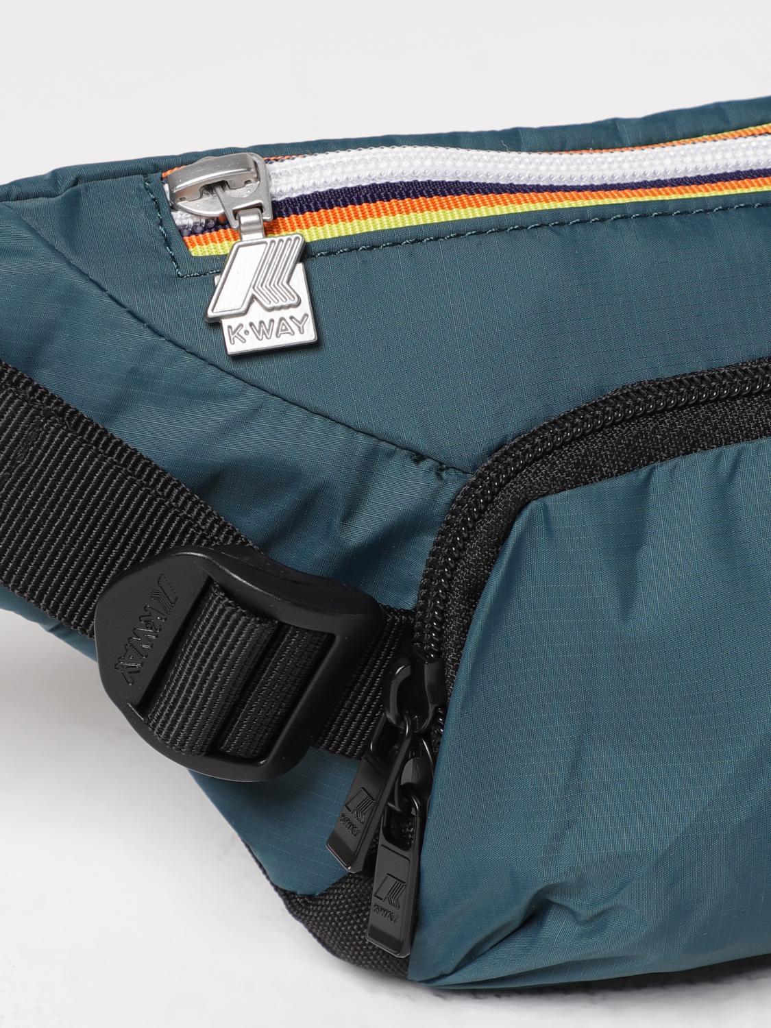K-WAY BELT BAG: Bags men K-way, Petroleum Blue - Img 3