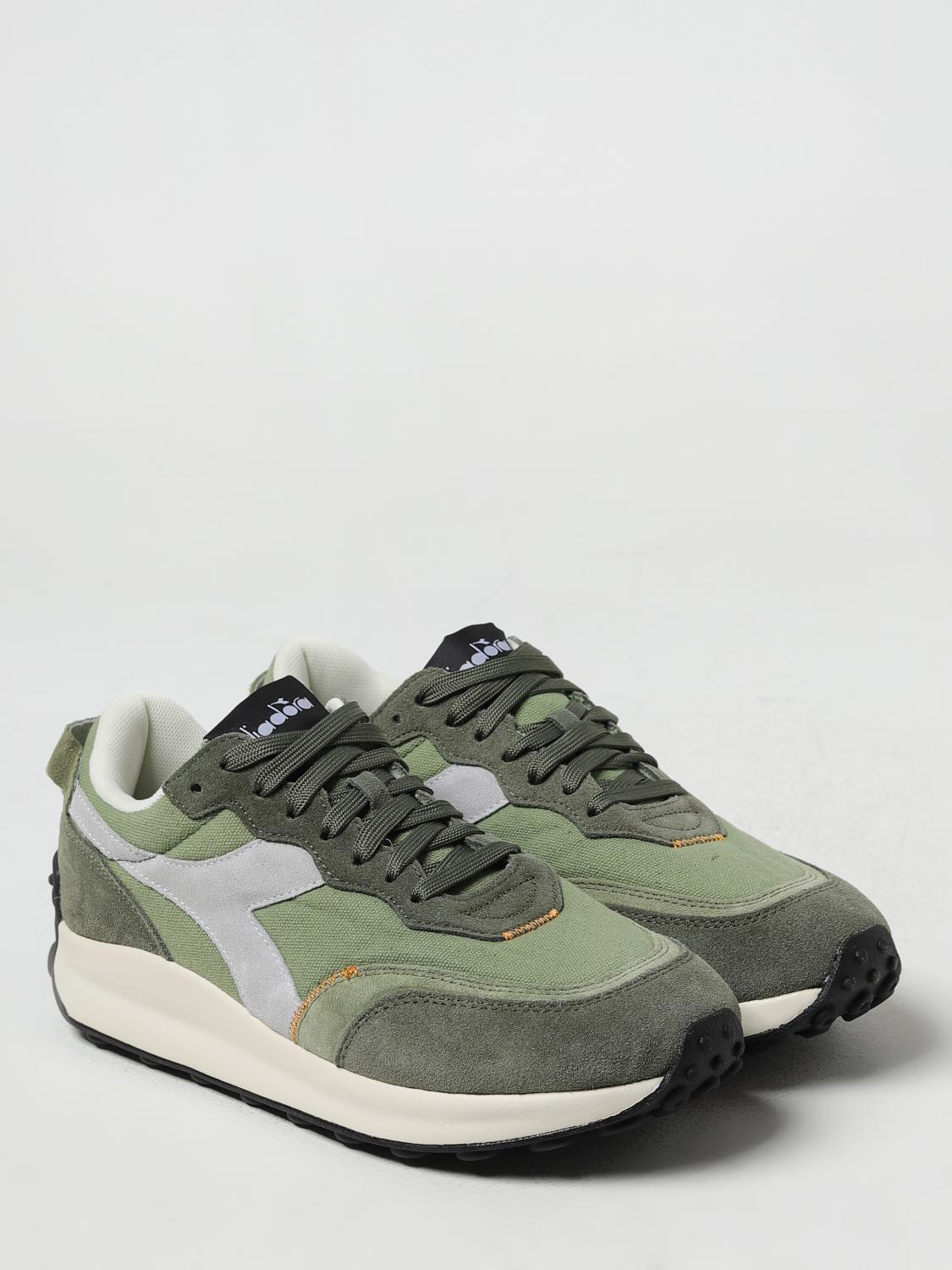 DIADORA SNEAKERS: Shoes men Diadora, Green - Img 2