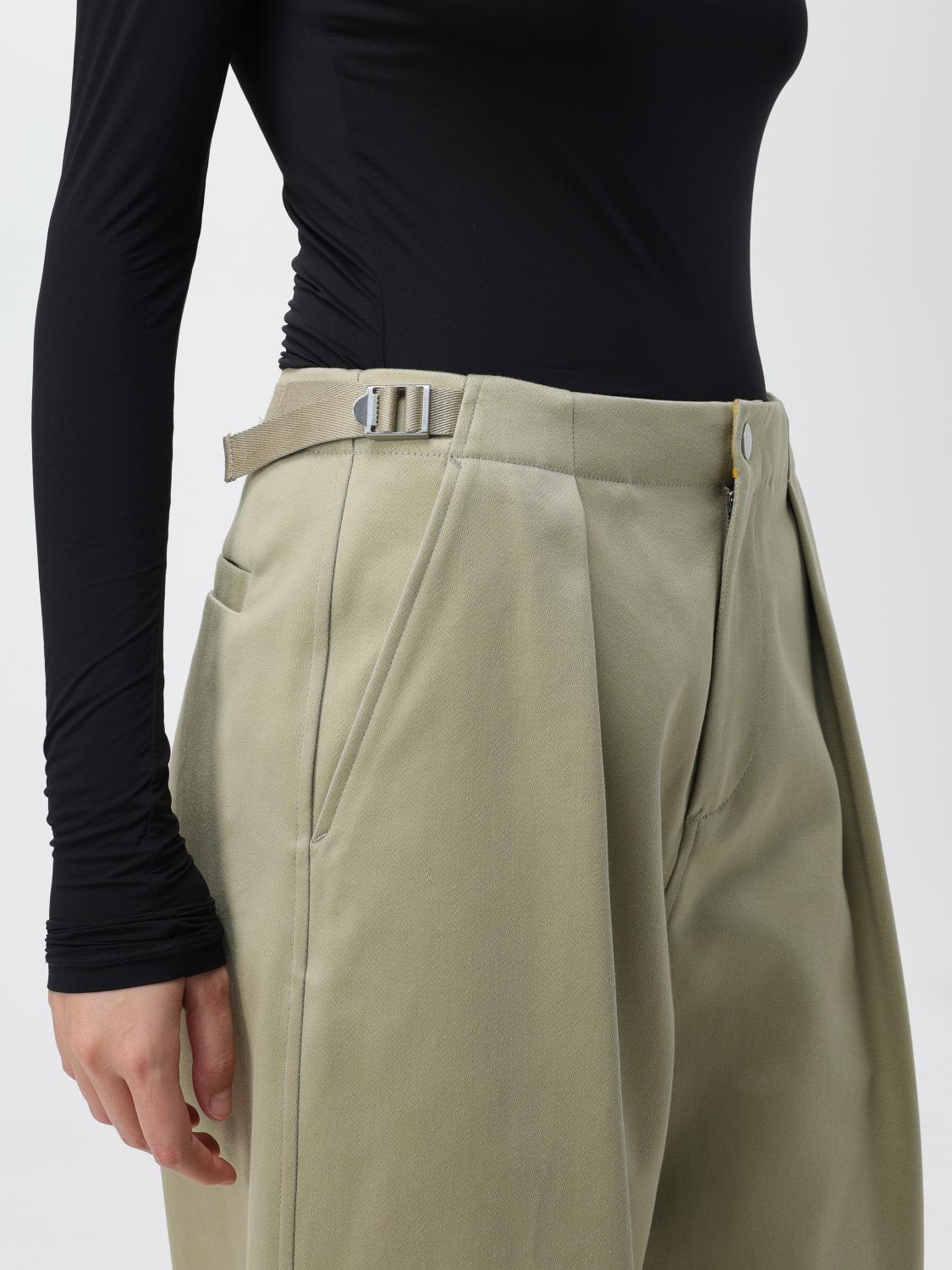 BURBERRY:パンツ レディース - グリーン | GIGLIO.COM BURBERRY:パンツ レディース - グリーン | GIGLIO.COM