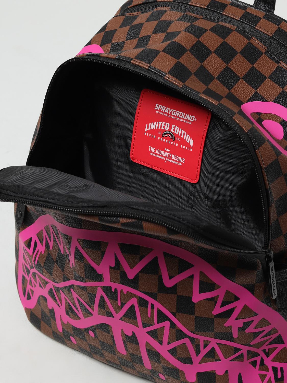 Sprayground Zaino Pink Punk Dlx in nylon stampato - Fantasia | 910B7769NSZ