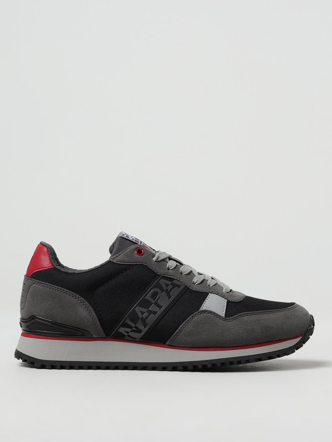 Napapijri Black Polyester Athletic Sneakers