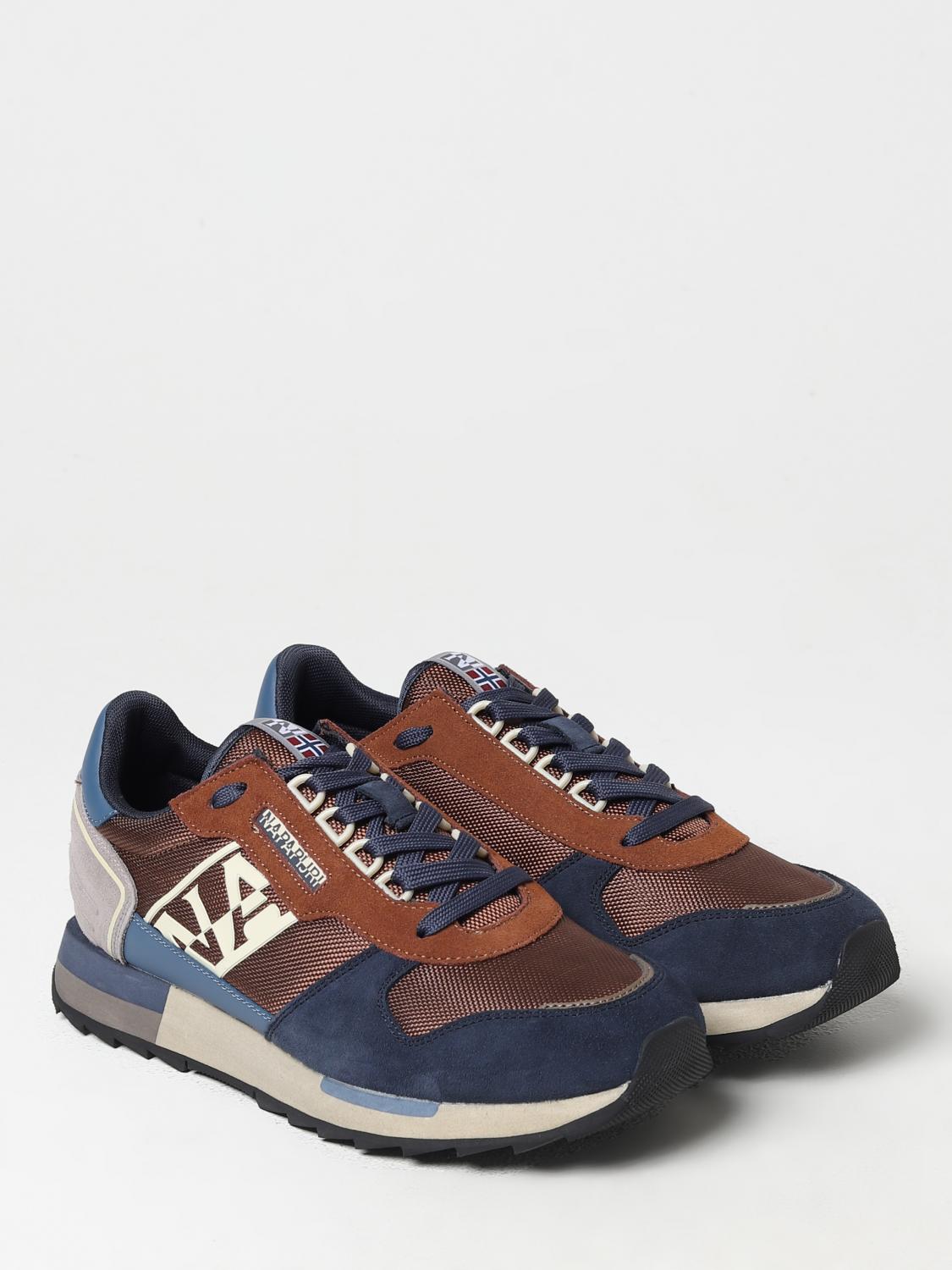 NAPAPIJRI SNEAKERS: Sneakers Virtus Napapijri in camoscio e mesh, Marrone - Img 2