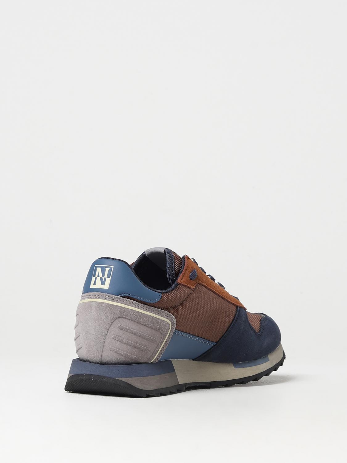 NAPAPIJRI SNEAKERS: Sneakers Virtus Napapijri in camoscio e mesh, Marrone - Img 3