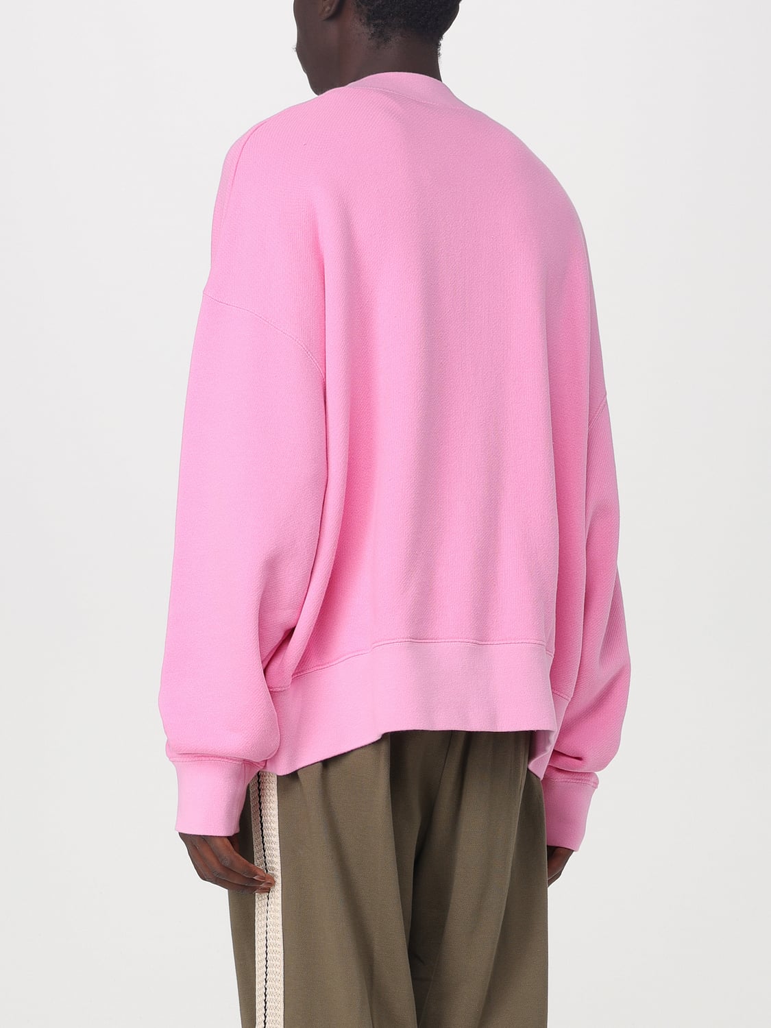 PALM ANGELS SWEATSHIRT: Pullover herren Palm Angels, Pink - Img 3