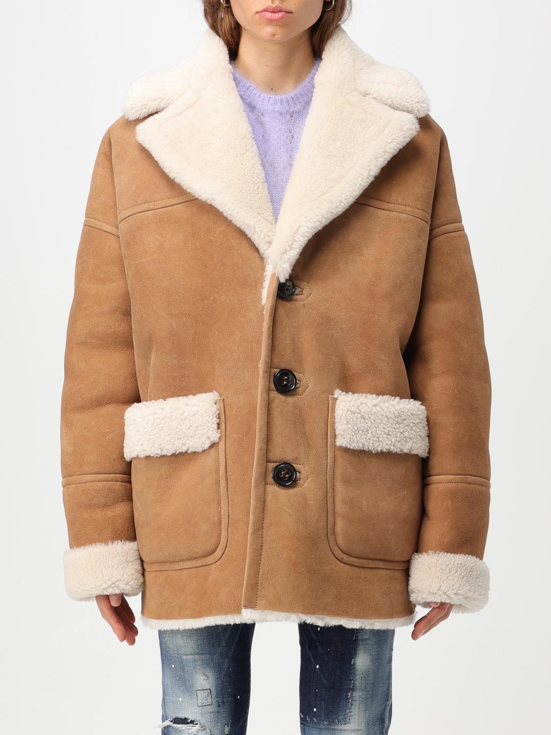 Dsquared2 sheepskin in suede and shearling - Multicolor
