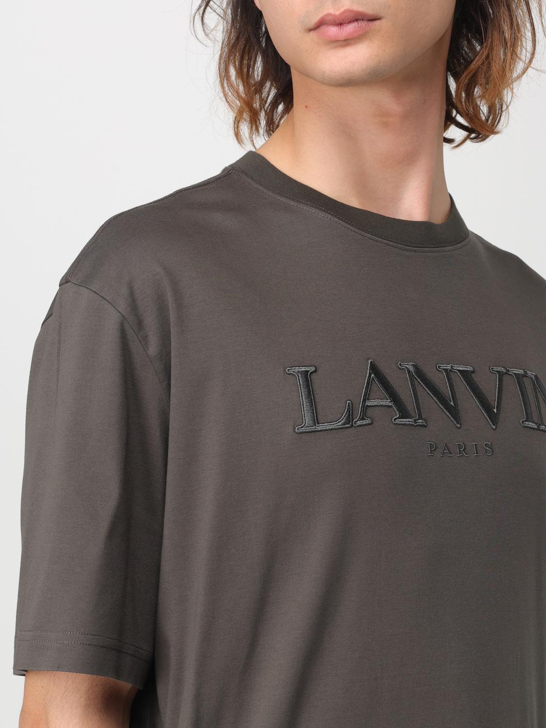 LANVIN T-SHIRT: T-shirt men Lanvin, Grey - Img 5