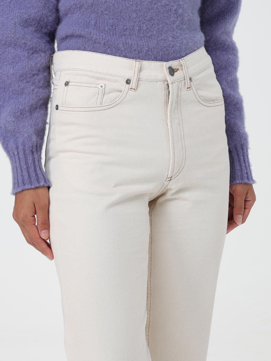 デニム・ジーパン A.P.C. Woman Jeans Beige COFCNF09122 AAD A.P.C. Outlet: Jeans woman - Beige | A.P.C. jeans