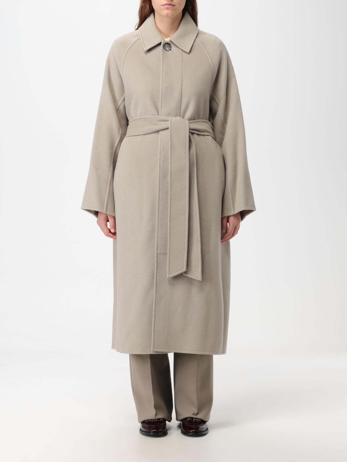 コート AMI PARIS Woman Coat Beige FCO308WV0022 263 Ami Paris Outlet: Coat woman - Beige | Ami Paris coat