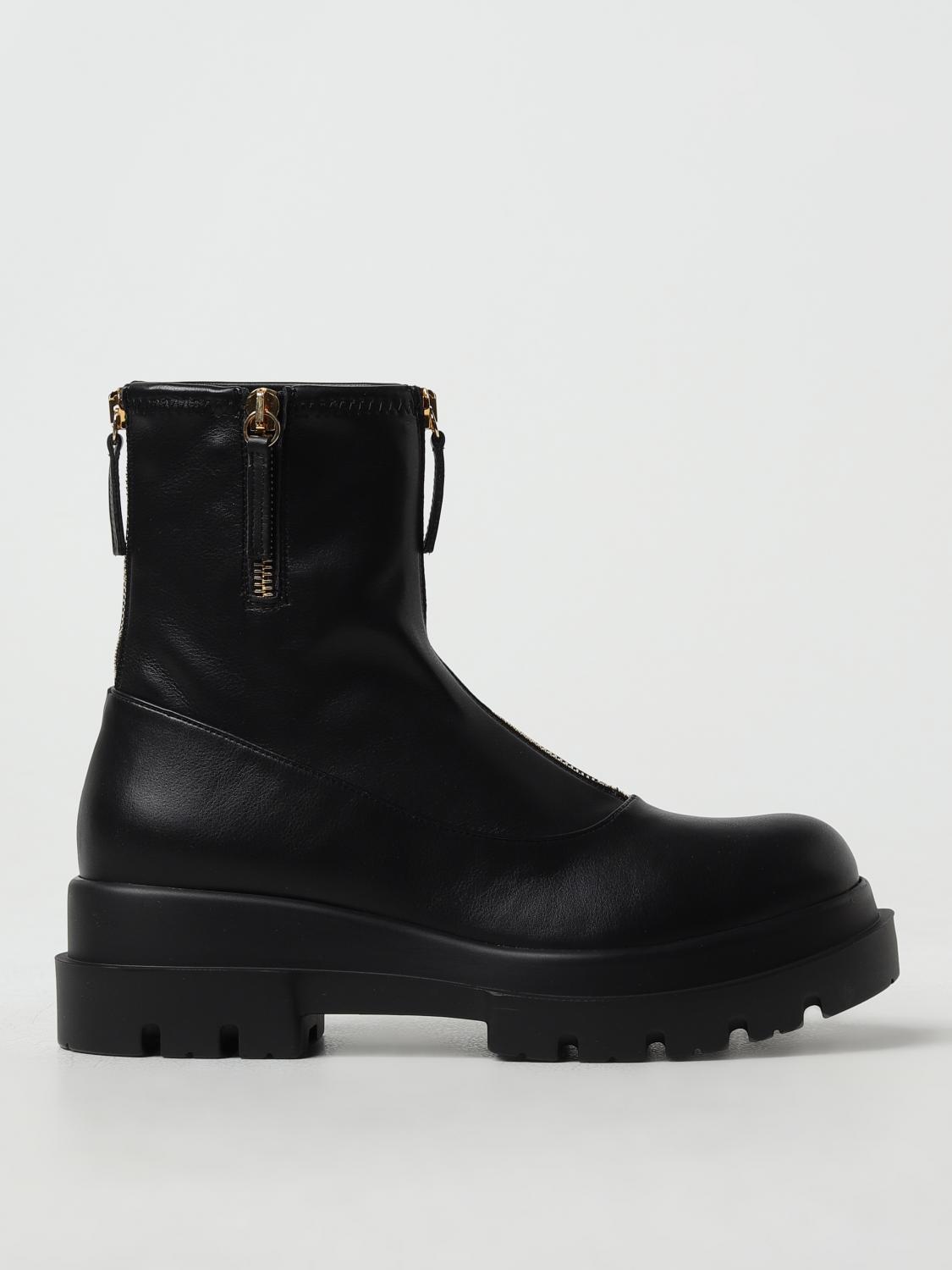 GIUSEPPE ZANOTTI: Shoes woman Black Giuseppe Zanotti flat