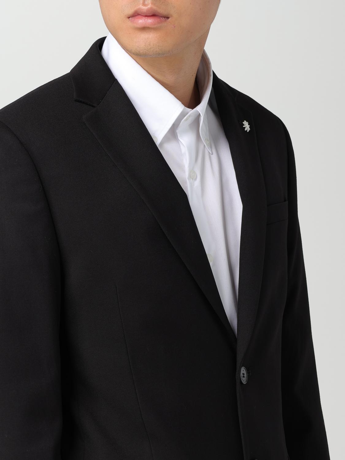 MANUEL RITZ 수트: 수트 남성 Manuel Ritz, 블랙 - Img 5