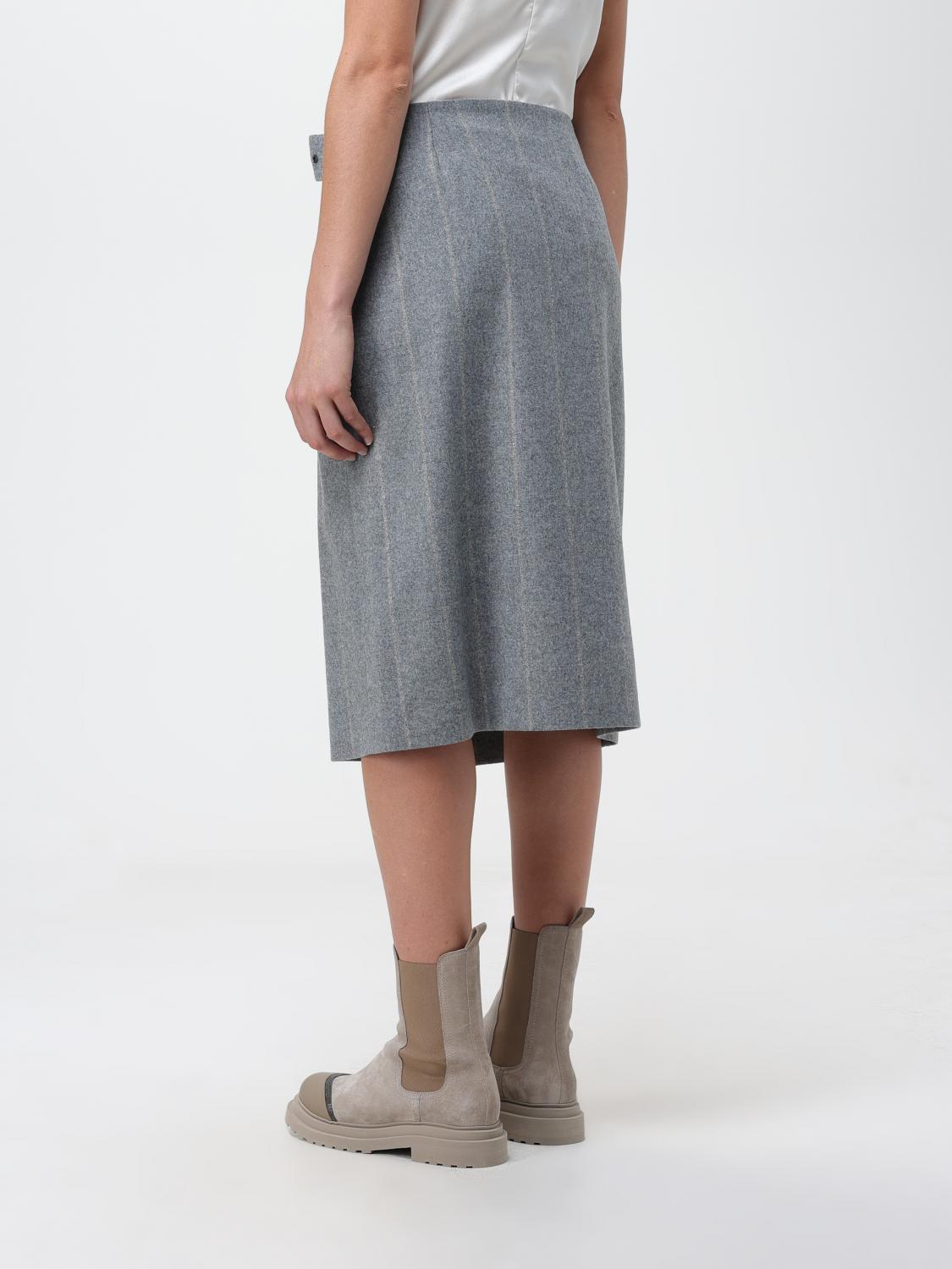 FABIANA FILIPPI: Skirt woman - Grey | Fabiana Filippi skirt