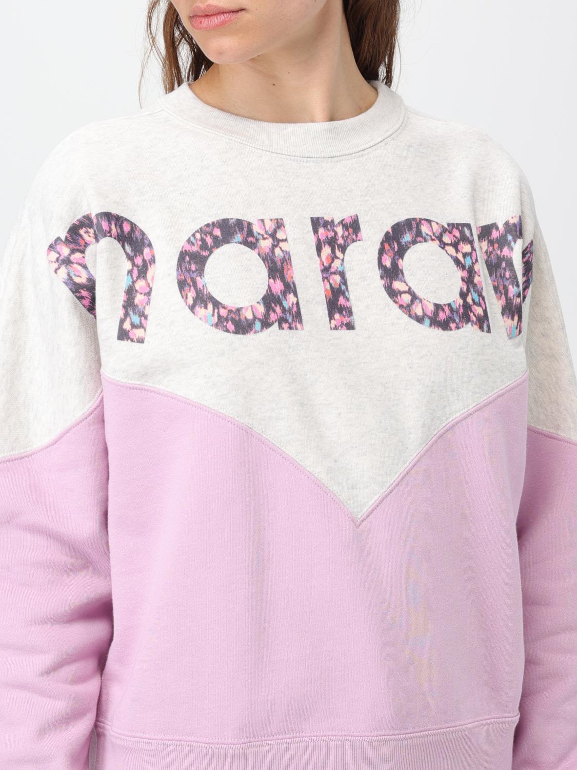 ISABEL MARANT ETOILE SUDADERA: Sudadera mujer Isabel Marant Etoile, Rosa - Img 3