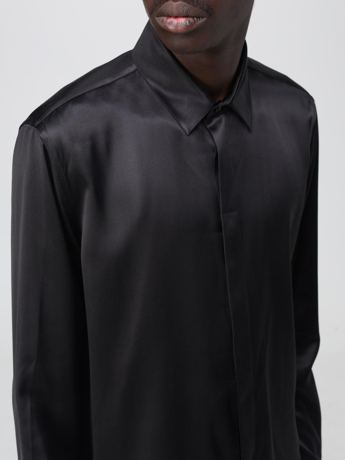 Saint Laurent silk shirt - Black | 646850Y1H54 | GIGLIO.COM