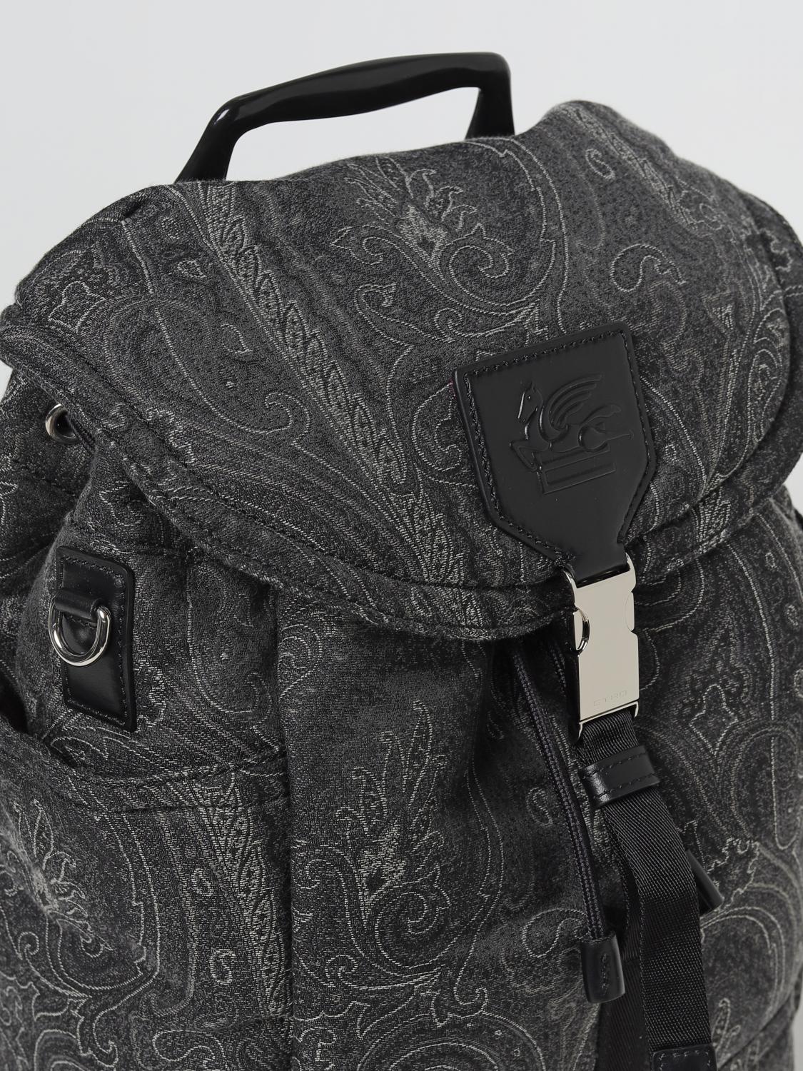 ETRO BACKPACK: Backpack men Etro, Black - Img 3