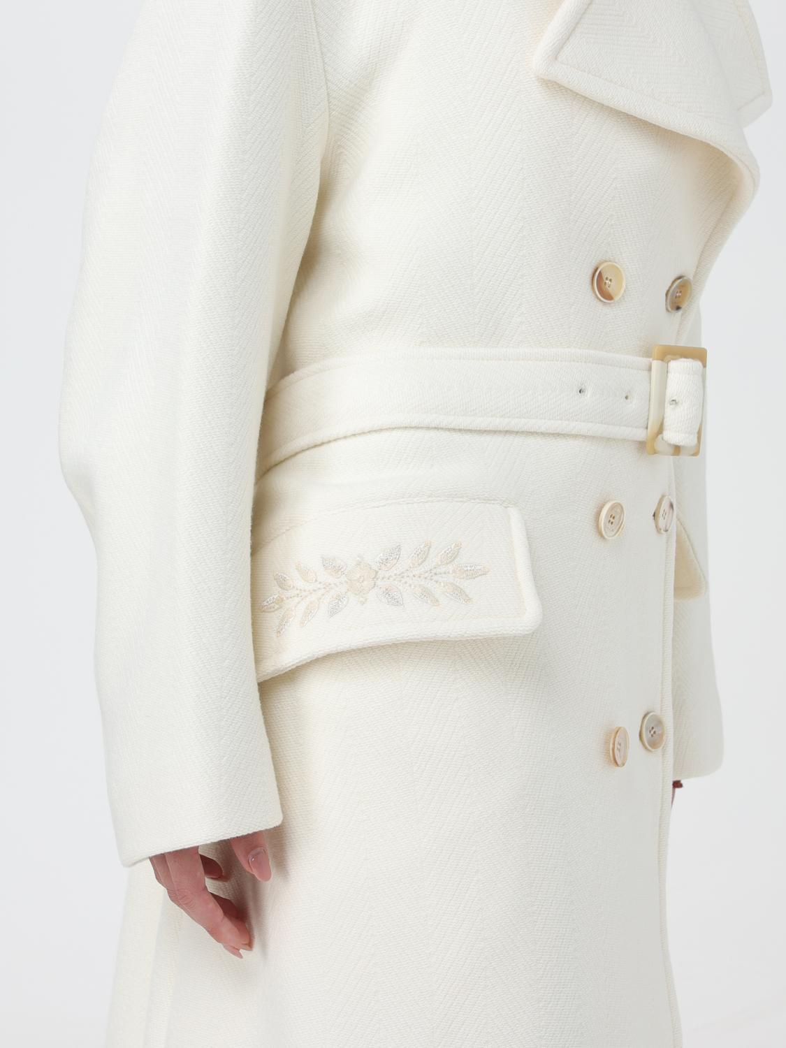 ETRO：コート レディース - ホワイト | GIGLIO.COMオンラインのEtro