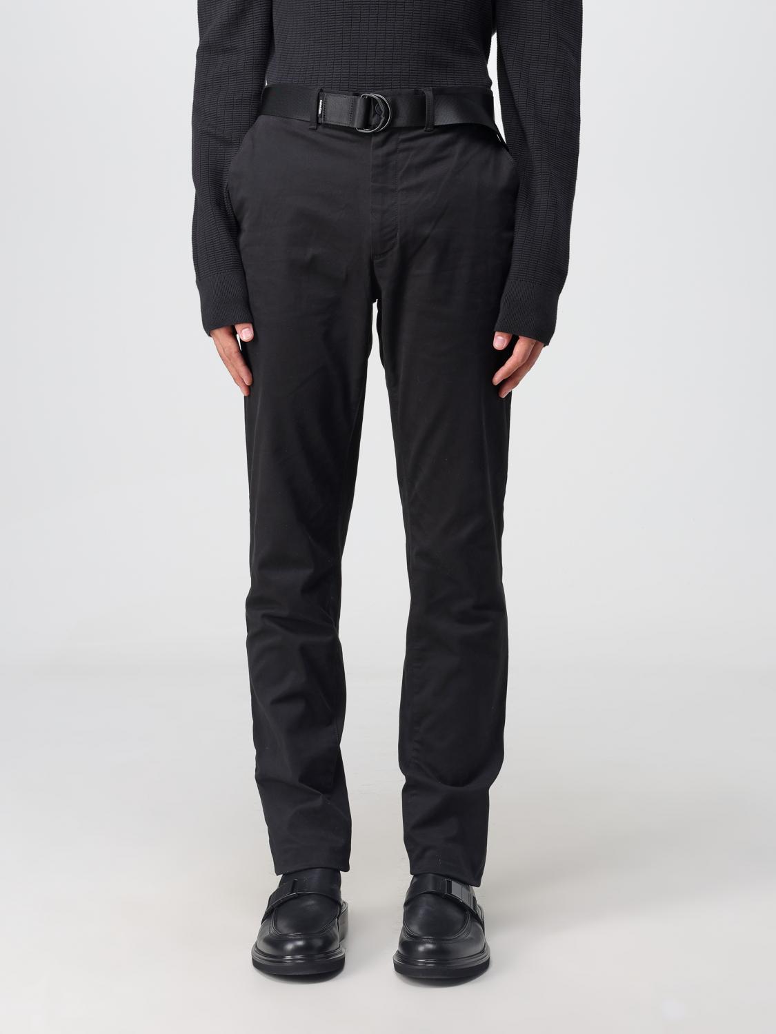 CALVIN KLEIN パンツ: パンツ メンズ Calvin Klein, ブラック - Img 1