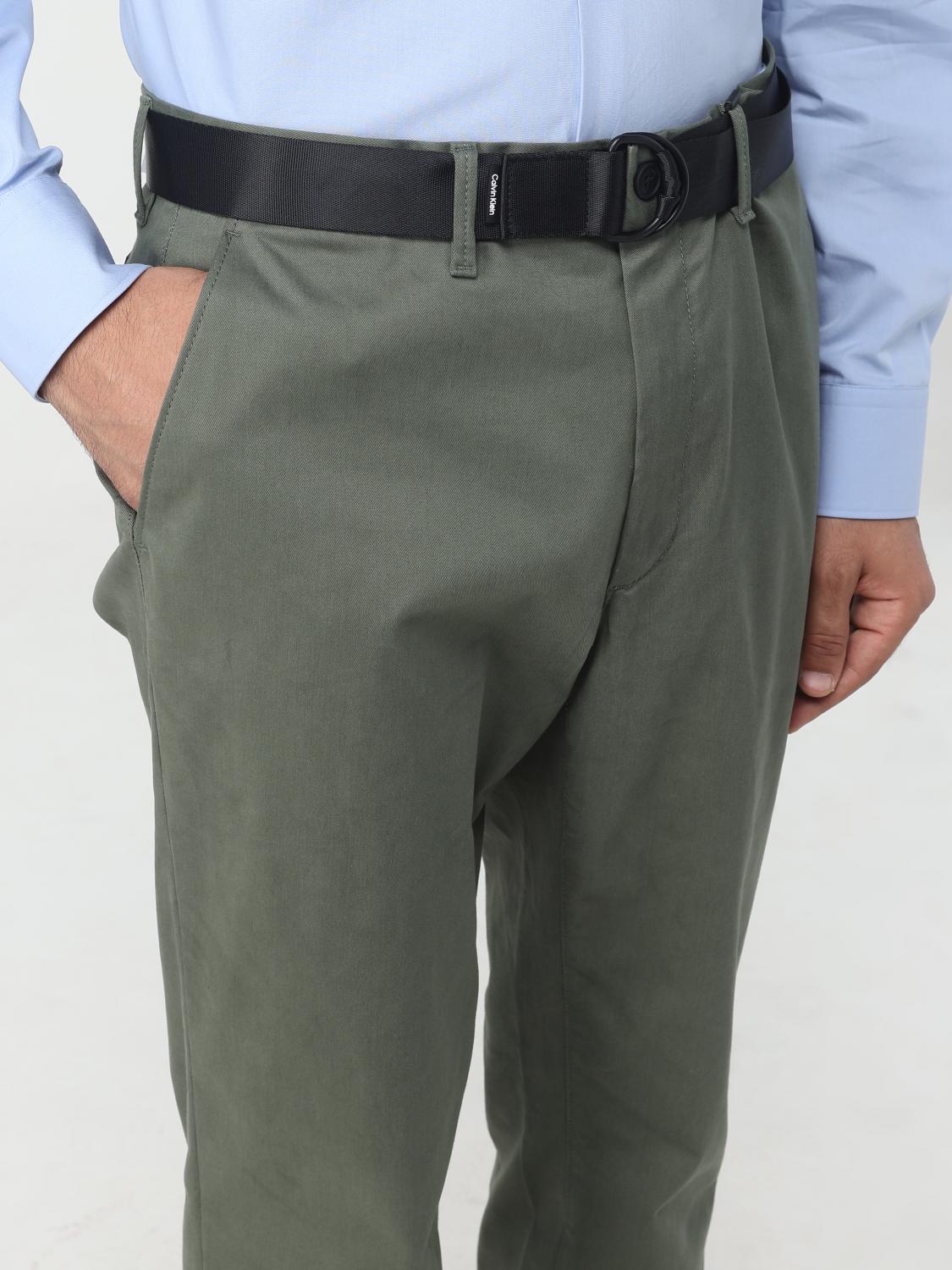 CALVIN KLEIN PANTALONI: Pantalone uomo Calvin Klein, Verde - Img 3